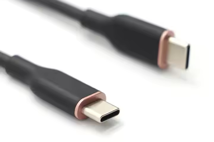 Coiled Data Cable