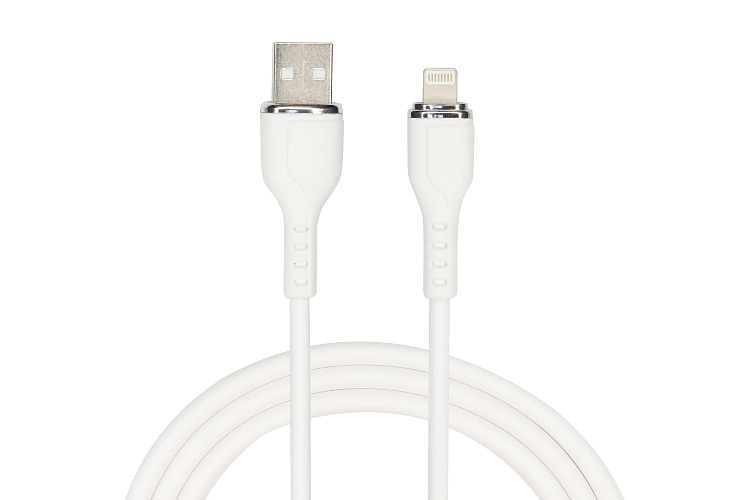 MFI Certified 1M Flat Silicone USB C to USB L Fast Charging Cable