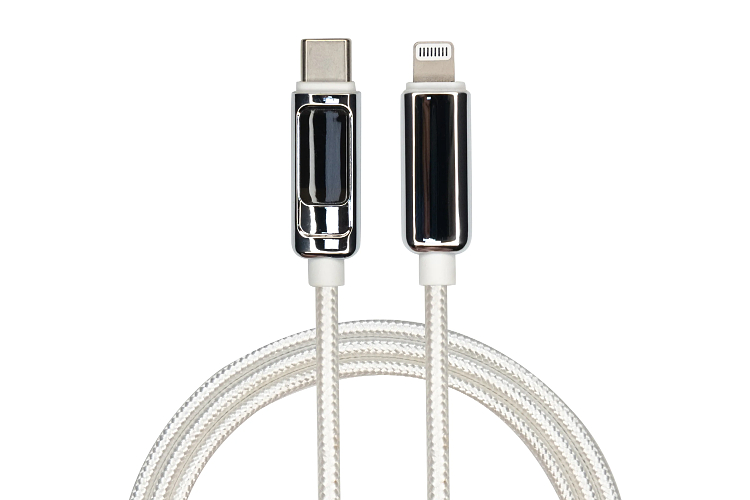 Type C Cable LED Power Display PD Fast Charging Cable